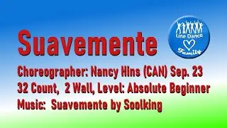 Linedance -  Suavemente  -  Demo & Teach