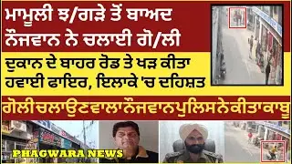 ਮਾਮੂਲੀ ਝ/ਗੜੇ ਤੋਂ ਬਾਅਦ ਨੌਜਵਾਨ ਨੇ ਚਲਾਈ ਗੋ/ਲੀ ! ਪੁਲਿਸ ਨੇ ਕੀਤਾ ਕਾ-ਬੂ