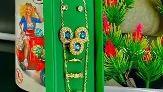 POPULAR ASMR video ~Jewelry store collocations+  soft Gum cracking and mouth sound.