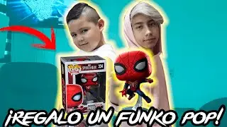¡LE REGALO UN FUNKO POP DE SPIDERMAN A MI PRIMO!/ IVANSPIDEY