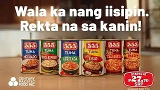 555 Tuna Radio Commercial featuring Esnyr Ranollo