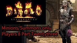 Slow and steadily going insane Diablo 2 resurrected minions only part 23