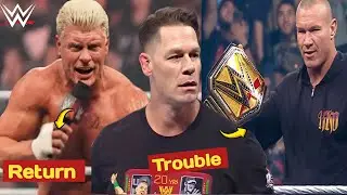 Cody Rhodes returns ! Attack on John Cena Randy Orton at backlash 2025