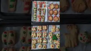 Cookies 🍪🍪 in different shape ideas 💡 for holidays Homemade 🏡 Butter Cookies 