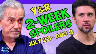 Young and the Restless 2-Week Spoilers July 28-Aug 8: Victor Slaps Cane Down | Soap Dirt