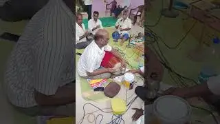 గురజాలపల్లి రాములవారి ఆలయ వద్ద ఏకాహ మహోత్సవం డోలక్( శ్రీమన్నారాయణ గురువుగారు)