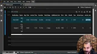 Lec-31 EDA with Feature Engineering flight price prediction