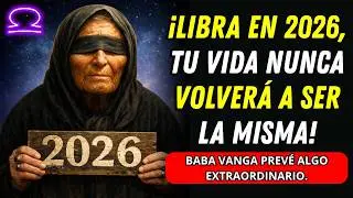 Libra: &iexcl;Tu Vida Cambiar&aacute; por Completo en 2026! &iexcl;Prep&aacute;rate, Revela Baba Vanga!