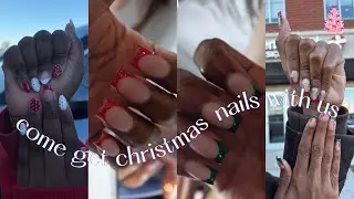nail vlog | late post lol + christmas nailssss 🎄