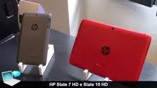 HP Slate 10 HD, Slate 7 HD tablet 3G
