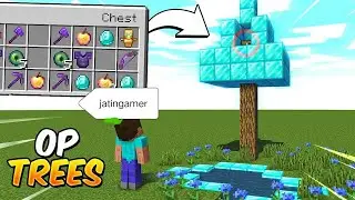 Minecraft but there are custom trees @TechnoGamerzOfficial @GamerFleet @YesSmartyPie @Mcaddon