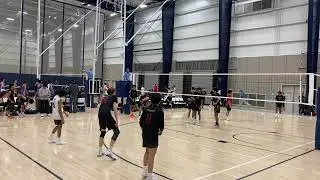 Flight 18 vs Redrocks  1st set 
