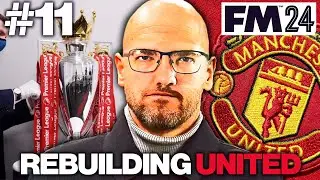 FM24 Manchester United Rebuild #11 - TITLE RACE🔥 Football Manager 2024