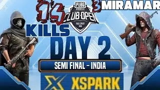 [Hindi] PMCO India Semi - Finals Day 2 | Fall Split | PUBG MOBILE CLUB OPEN 2020