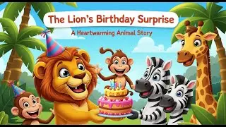 The Lion&rsquo;s Birthday Surprise | Heartwarming Animal Story You Must Watch!