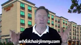 WheelchairJimmy.com LA Courtyard by Marriott Pasadena Hotel