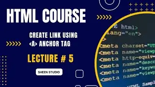 HTML Anchor Tag in Urdu | Create Website & File Links | HTML Links Tutorial