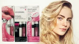 COVERGIRL Outlast All-Day Lip Color With Topcoat Luminous Lilac 750