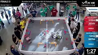 Rumble In the Rockies : Oquirrh - Final #1-3 - 3150A & 2054V vs 1412J & 8675A - Auton + Driver