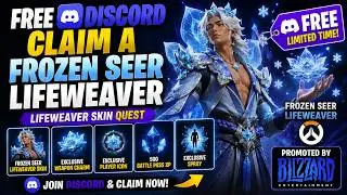 FREE DISCORD Claim a Frozen Seer Lifeweaver - LIFEWEAVER SKIN QUEST | Promoted by Blizzard