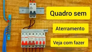 Quadro sem Aterramento Veja com Fazer sem Quebrar Paredes