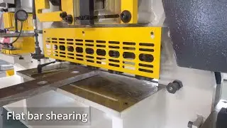 Q35Y-25A 120T Hydraulic Ironworker for 25mm thickness flat bar shearing#ironworker