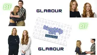 Elenco de stranger things fazem o teste de amizade para glamour, legendado