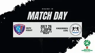 McDonald's NPL Round 15 - South Hobart v Kingborough Lions