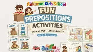 Preposition #playschool #school #kidsschool #education#learningthroughplay #