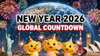 Обратный отсчет до Нового года 2026 🎉 | Всемирное празднование