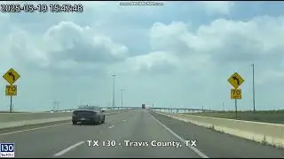 Driving to the State Highway 130 Southbound - Austin TX - Dashcam Video