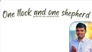Why Jesus Said &ldquo;One Flock, One Shepherd&rdquo; | John 10:16 Telugu