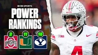 College Football Week 9 Power Rankings: Ohio State holds strong, Miami tumbles, BYU surges to 7-0