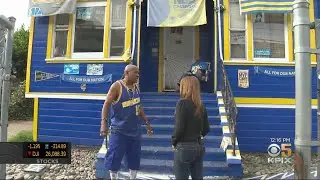Warriors Superfan's Home A Shrine To All Things Golden State