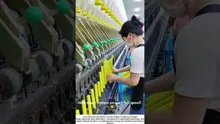 Keeping the Threads Moving: Changing Full Yarn Spools 🧵🔄