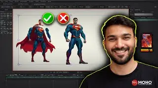 Lesson 10 – Animating Full PNG Image in 2D Cartoon Animation | Why Separate Layers Matter | Hindi