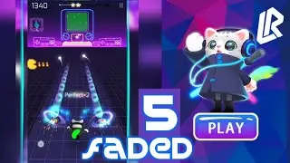 Sonic Cat - 🎵Faded | Slash the Beats Part 5 (Gameplay by Rycalz)