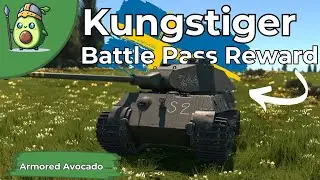 Top Reward For Battle Pass Northern King // Kungstiger // War Thunder