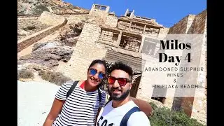 Milos, Greece - Day 4 (Abandoned Sulphur Mine and Firiplaka Beach!)