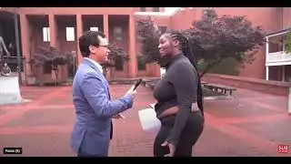 Squatter confrontation At Baltimore courthouse