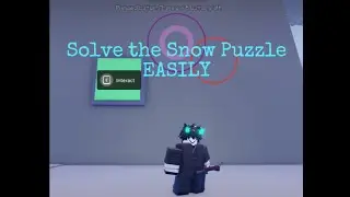 How to EASILY complete the snow fortress button puzzle in Jujutsu Infinite on Roblox.
