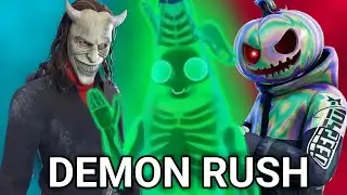 ВСТРЕТИЛИ ЗЕЛЁНОГО БАНАНА В DEMON RUSH ФОРТНАЙТ С СЕВУСОМ