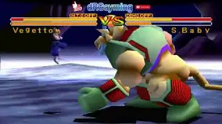 Dragon Ball GT Final Bout Super Baby PS1 Gameplay
