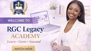 Welcome to RGC Legacy Academy | Learn Skills, Grow Confidence & Build Your Legacy