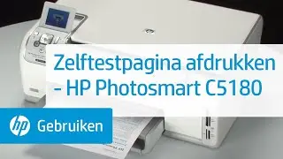 Zelftestpagina afdrukken - HP Photosmart C5180
