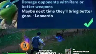 Damage opponents with Rare or better weapons Fortnite