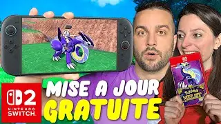 POKÉMON sur NINTENDO SWITCH 2 ! ( Mise à Jour Gratuite 4K 60fps )