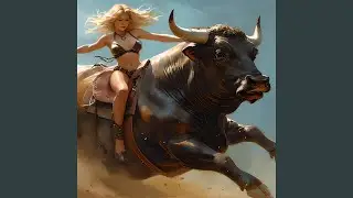 Bull Riding Girl