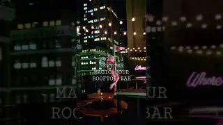 2021.11 NEWYORK MAGIC  HOUR ROOFTOP BAR