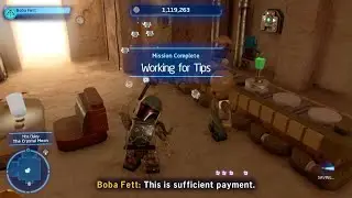 LEGO Star Wars: The Skywalker Saga: Working For Tips